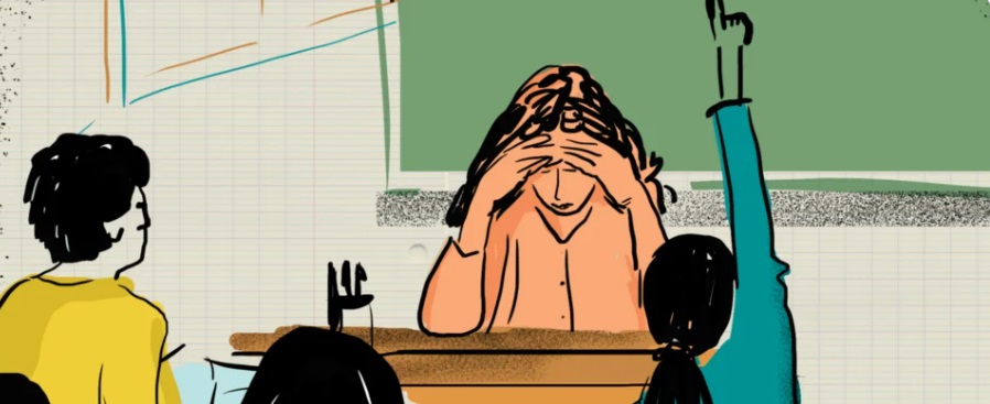 Imagem destaque da publicação - Desmotivados com a carreira, professores abandonam a sala de aula