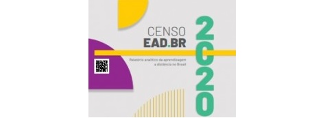 Imagem destaque da publicação - Censo EAD.BR. Relatório Analítico da Aprendizagem a Distância no Brasil 2020